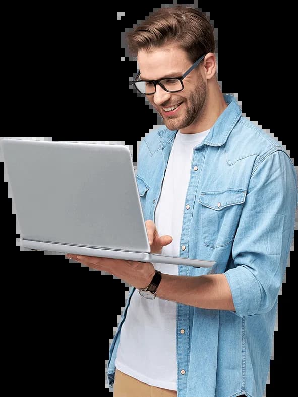 Custom web design services hero illustration