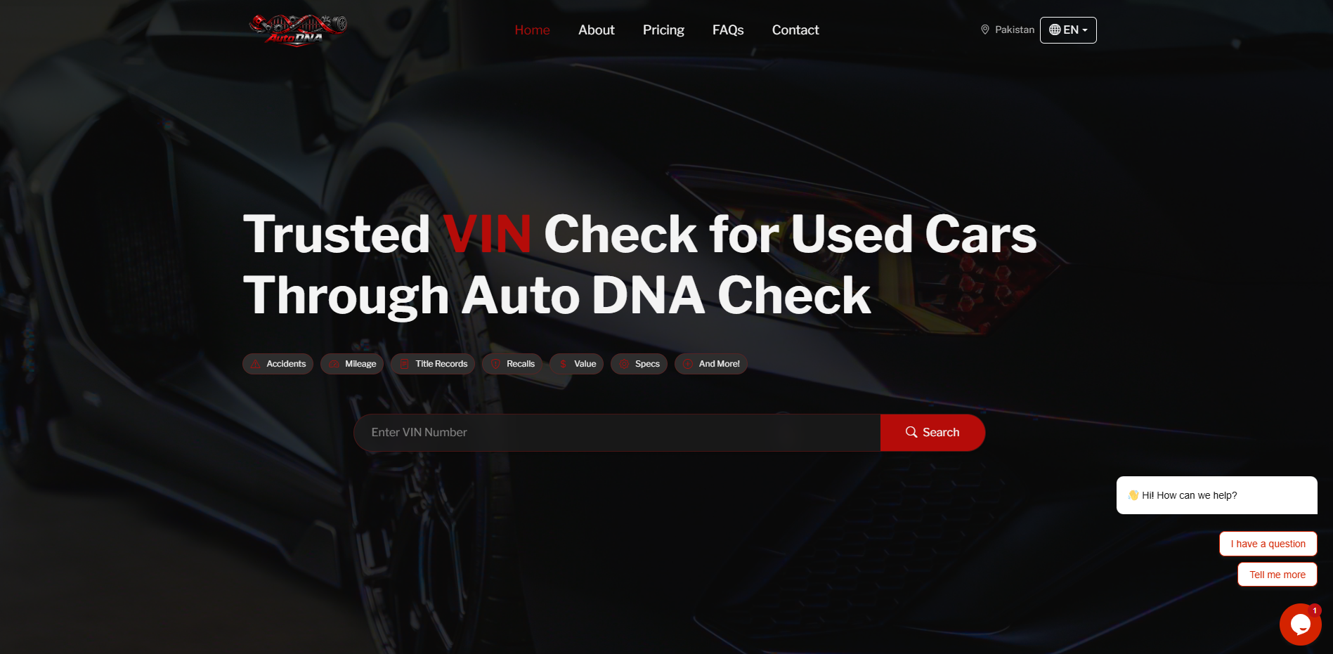 Auto DNA Check – VIN Decoder & Vehicle History Platform Auto DNA Check – VIN Decoder & Vehicle History Platform