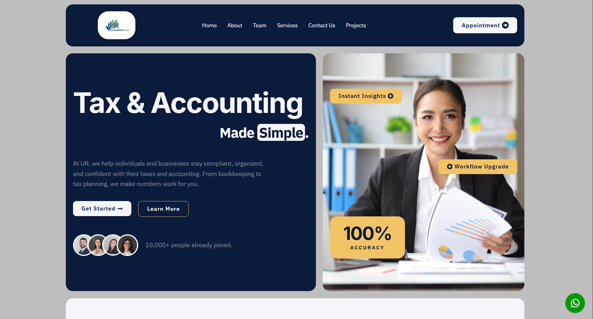 UR Accountants – Tax & Accounting Services Website UR Accountants – Tax & Accounting Services Website